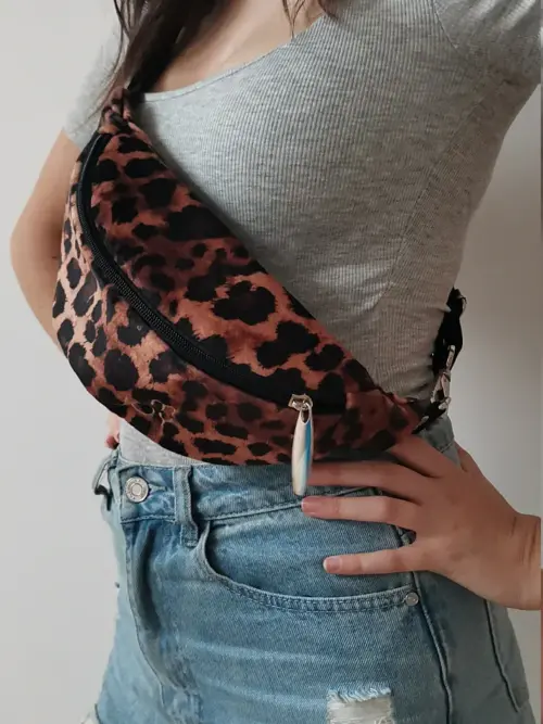 nerka welurowa mała w zebrę (kopia)