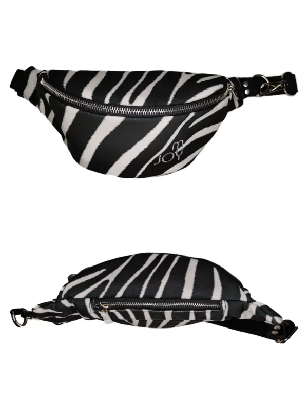 nerka welurowa mała w zebrę