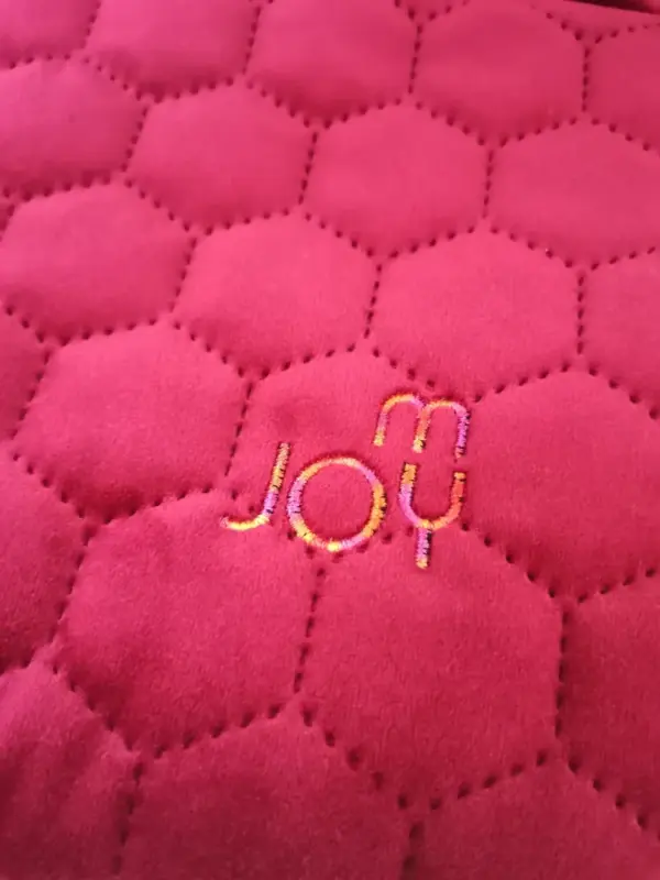 etui welurowe na laptop 15.6" bordo