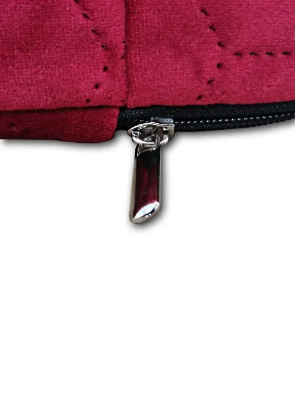 etui welurowe na laptop 15.6" bordo