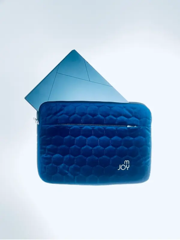 etui welurowe na laptop 15.6" granat