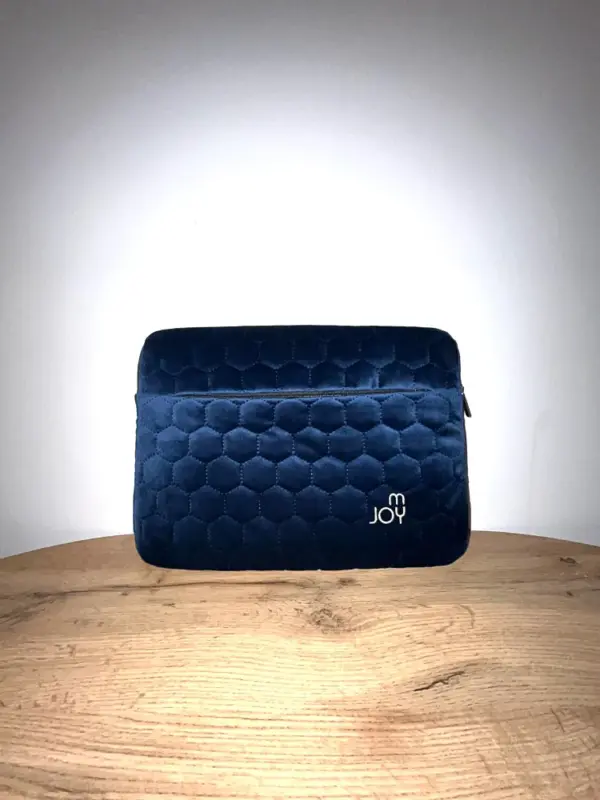 etui welurowe na laptop 15.6" granat