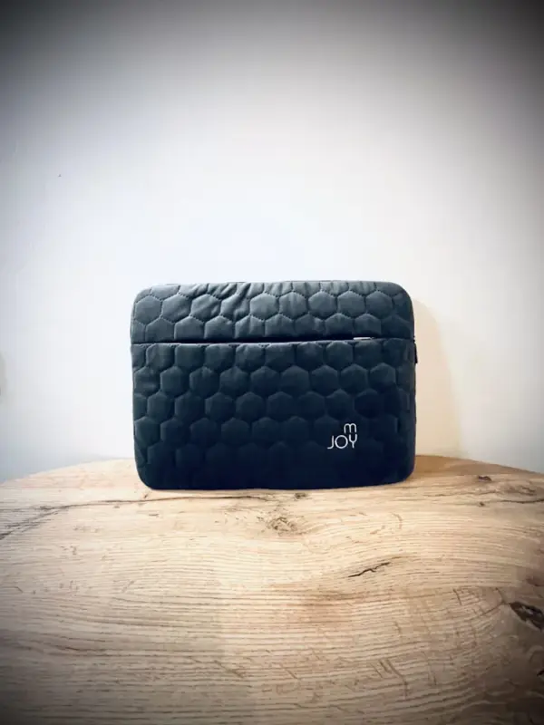 etui welurowe na laptop 15.6" szary