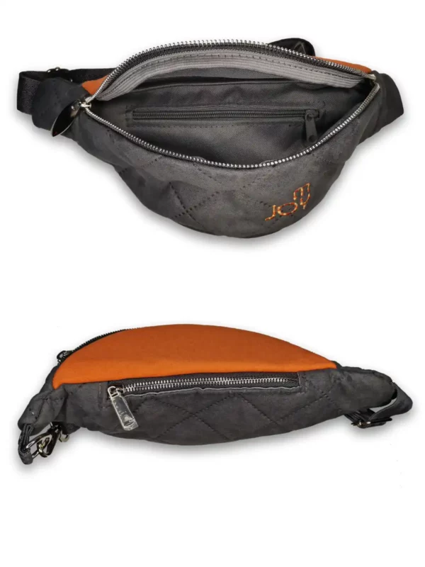 nerka zamszowa mała pomarańczowa