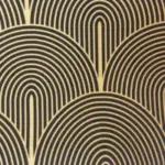 nerka damska art deco zaokraglony wzor